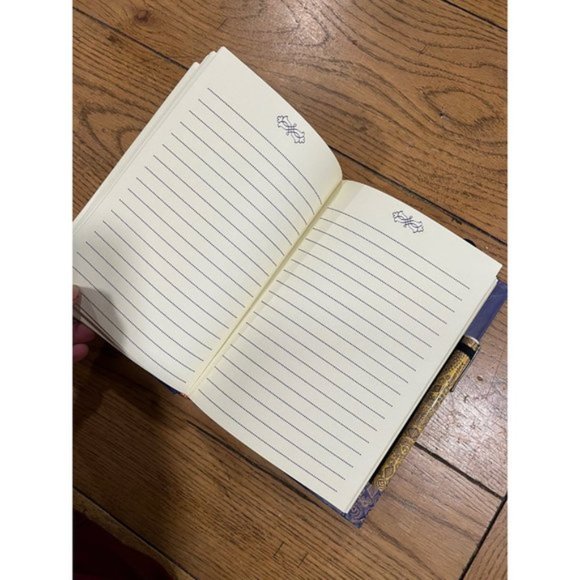 Purple Journal and Attached Pen - Picture 6 of 7